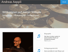 Tablet Screenshot of andreasaeppli.ch